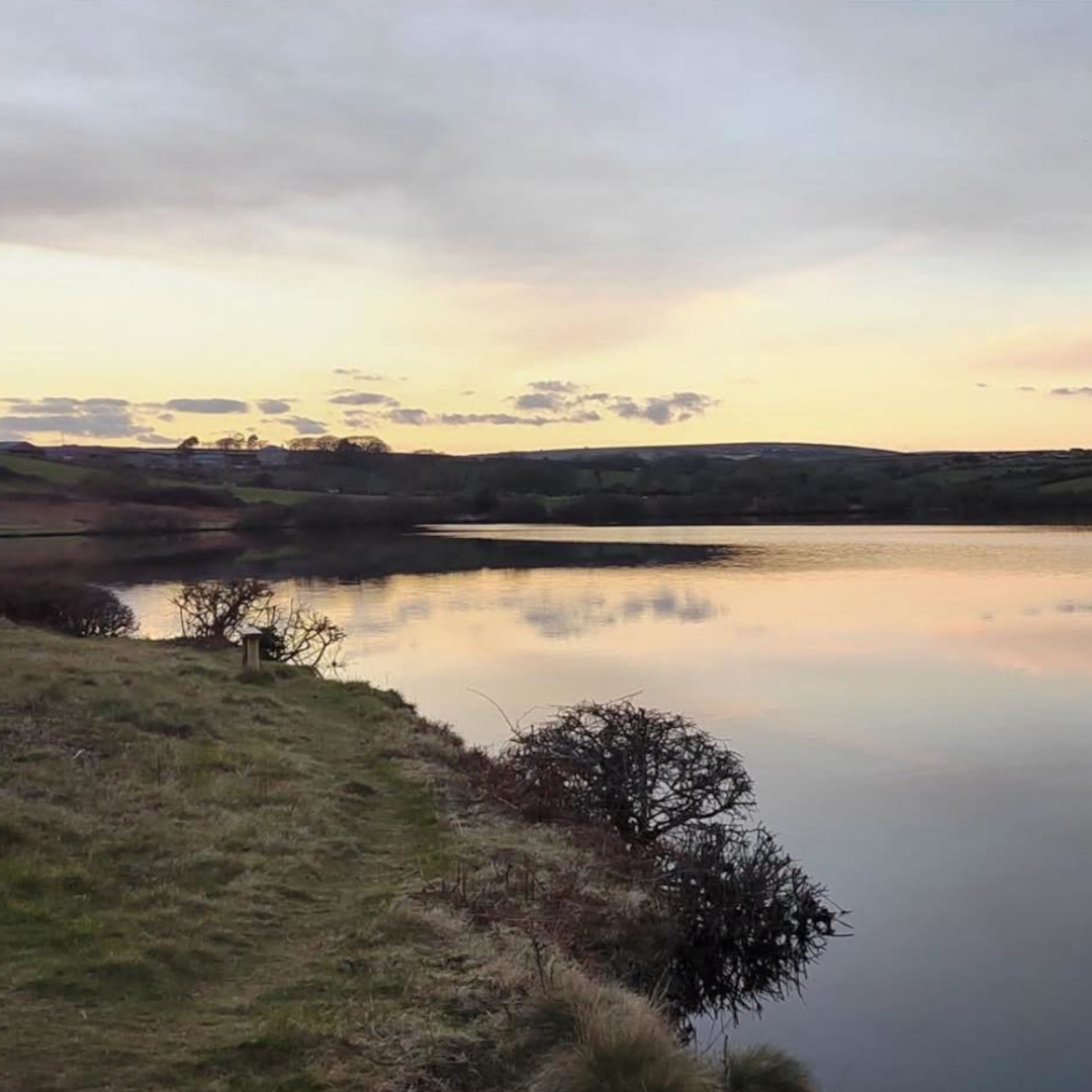 Bank fishing access and maintained pathways