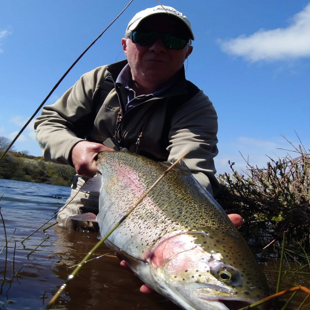 Member-caught rainbow trout at Drift
