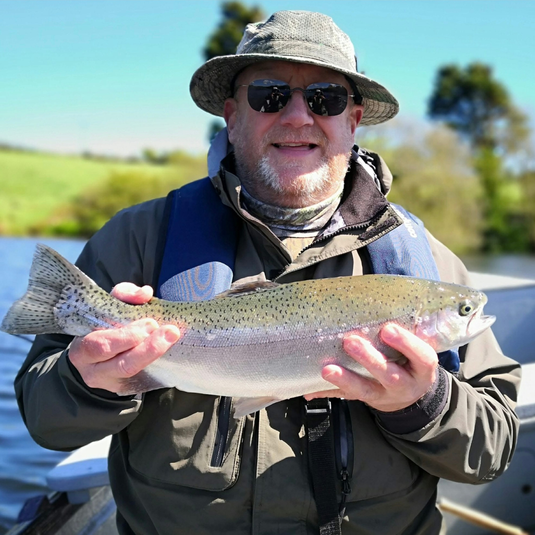 Member-caught rainbow trout at Drift
