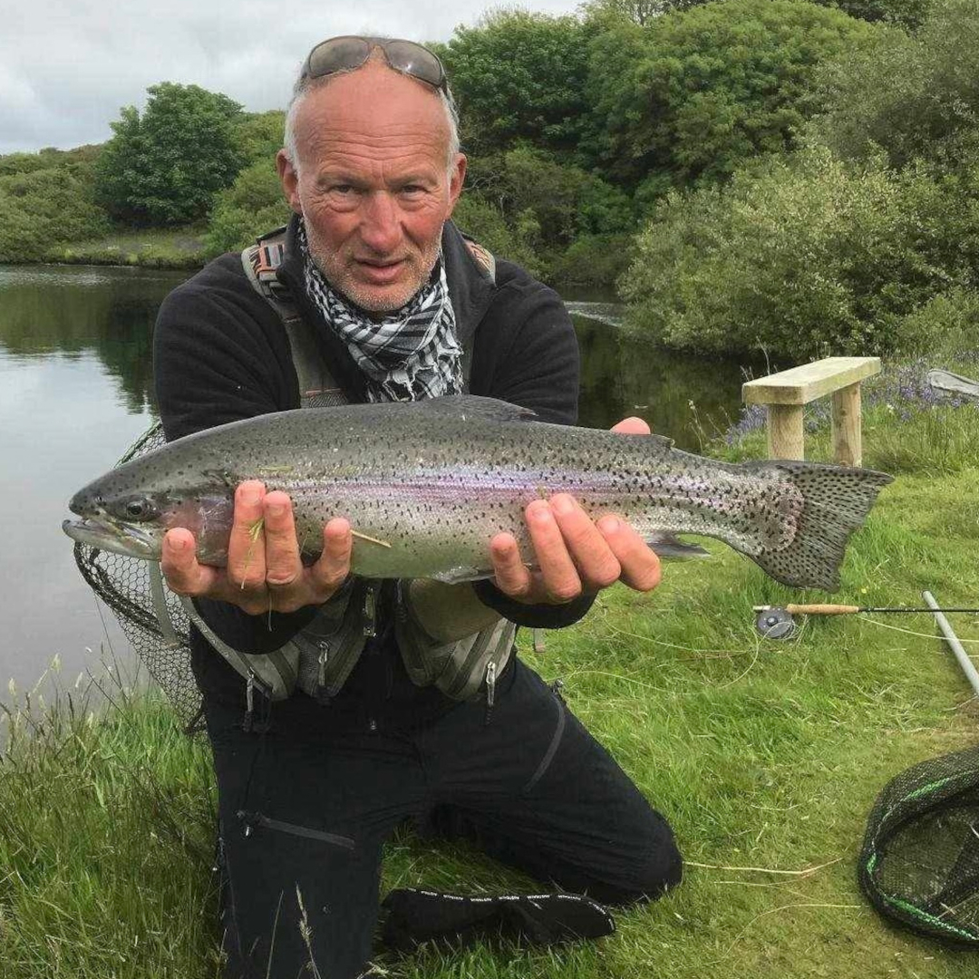 Member-caught rainbow trout at Drift